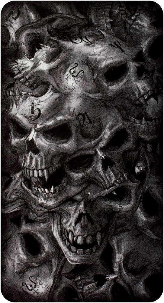 ALCHEMY 1977 England Tarot Liczba talii 1