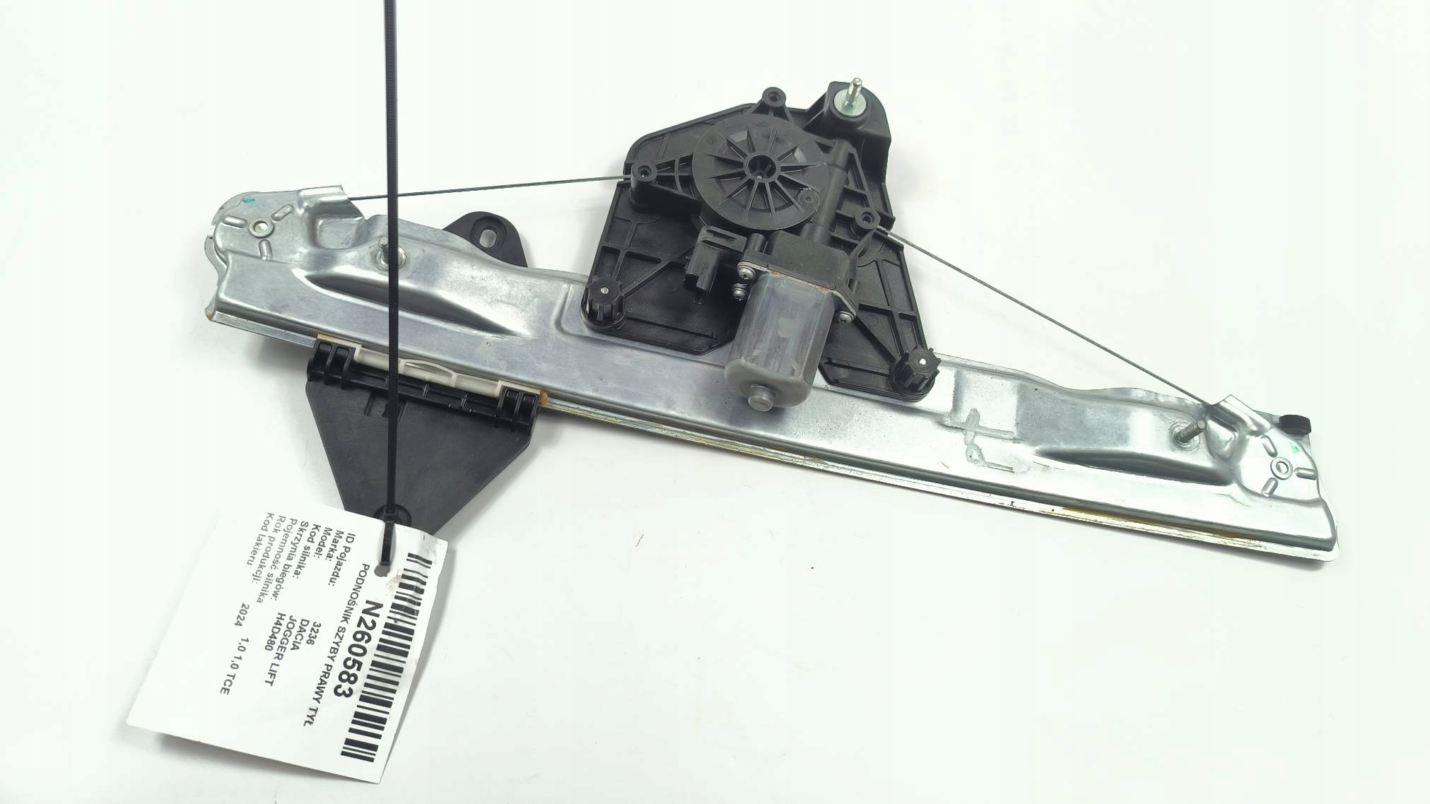 window regulator right rear part 827200508R DACIA JOGGER LIFT