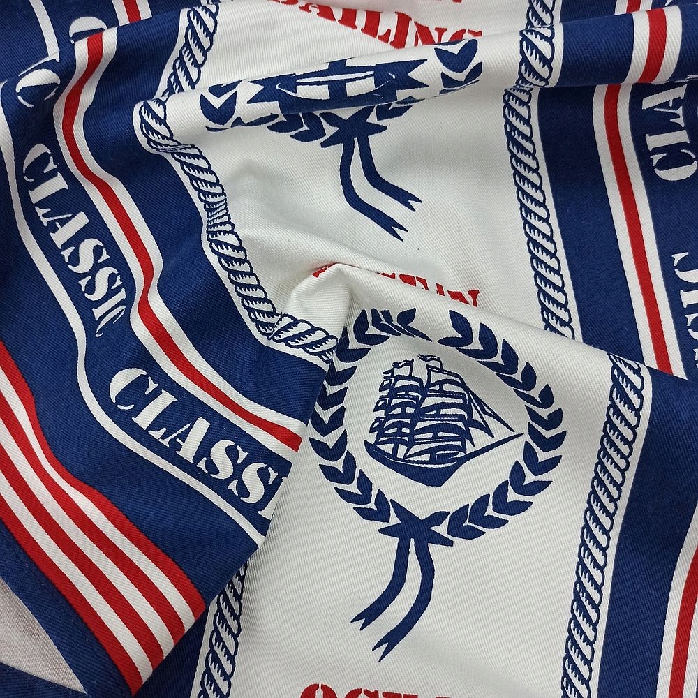 

Tkanina Leżakowa Szer. 45 CM Ocean Sailing