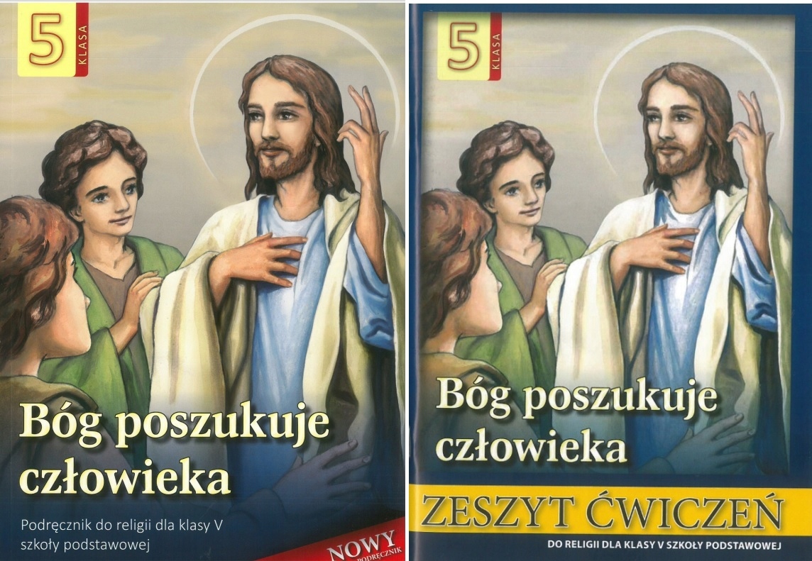 BÓG POSZUKUJE CZŁOWIEKA 5 SP PODR. + ĆW. DIECEZJAL
