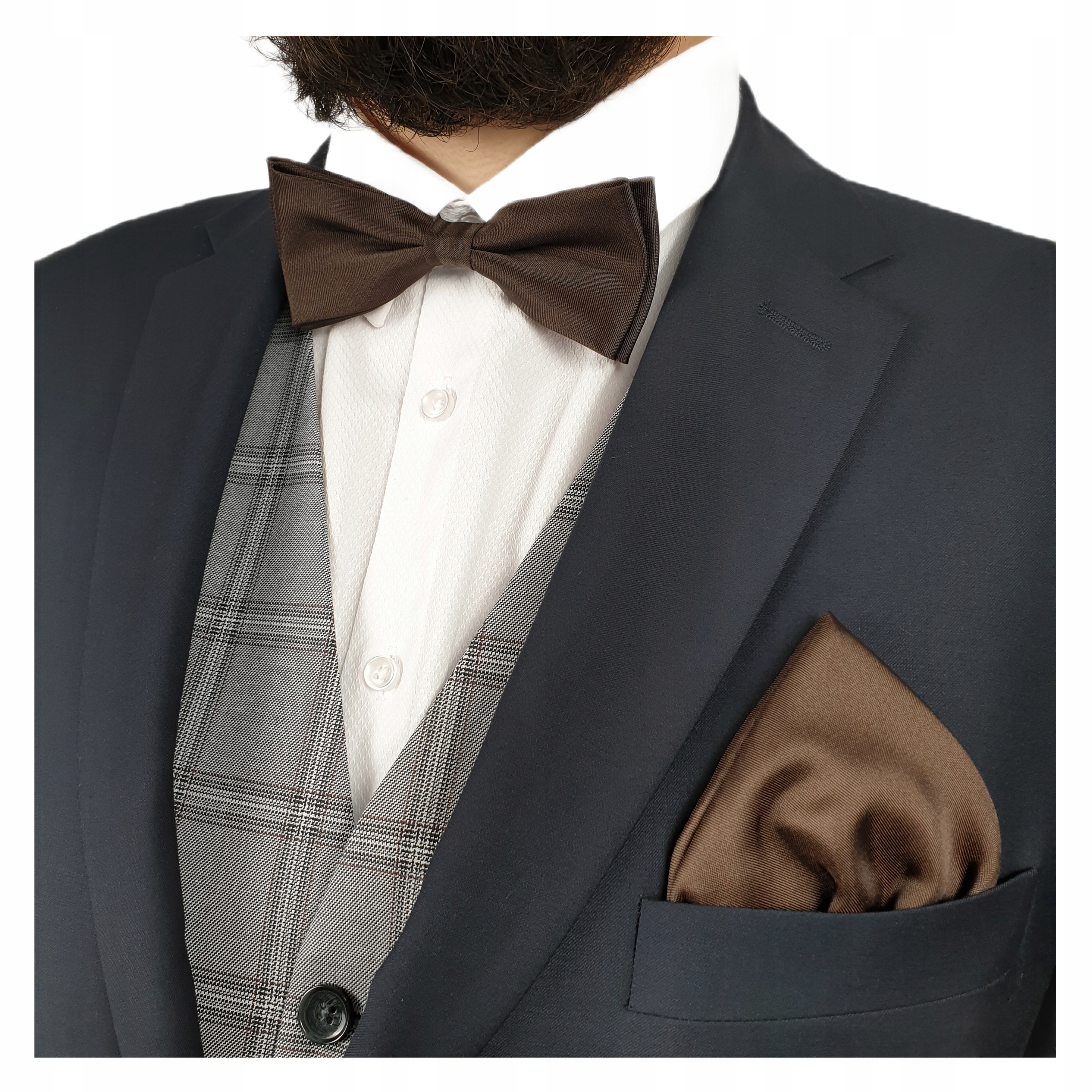 BRĄZOWA MUCHA MUSZKA Z WYPUSTKĄ POSZETKĄ