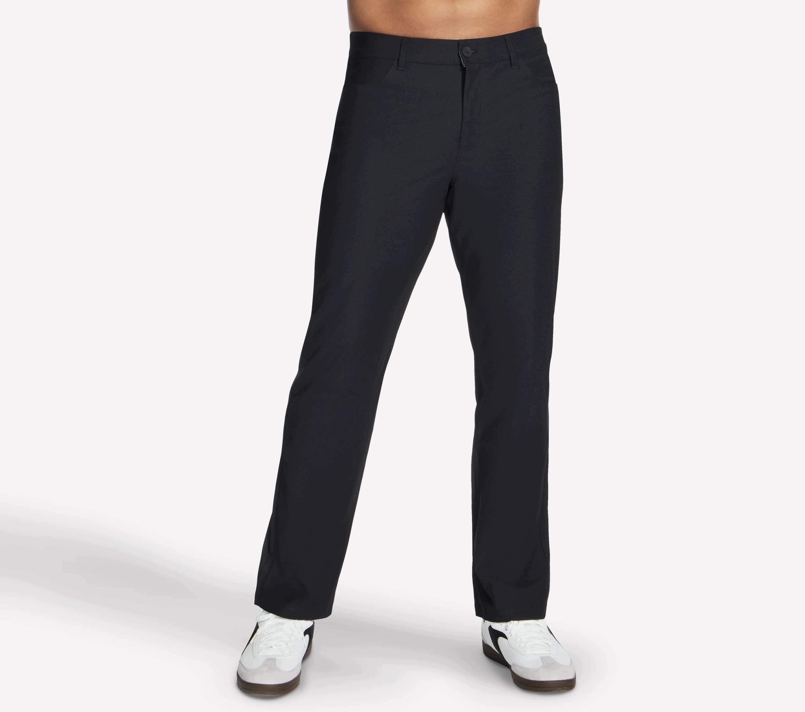 Pánské kalhoty Skechers Premium 5 Pocket Pant Classic černé PT380 Blk
