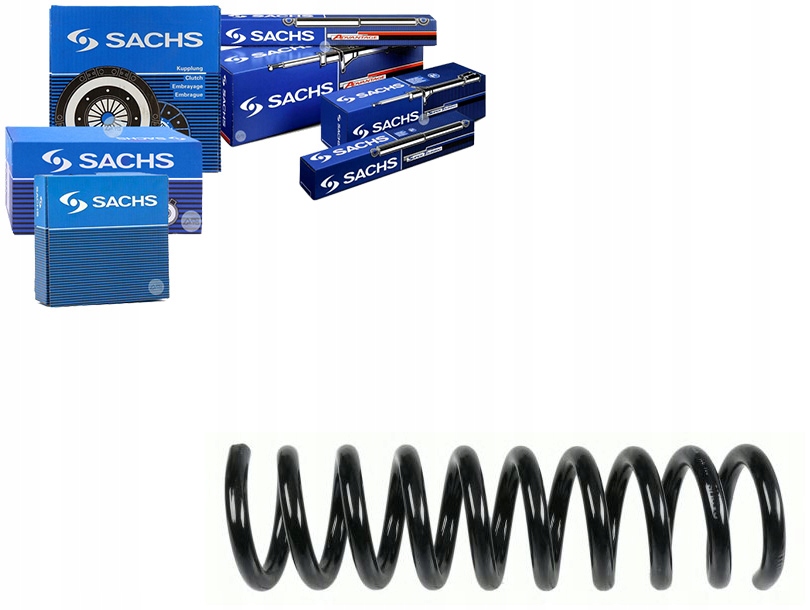 Sachs Pružina Zadního Zavěšení L/p Mercedes Glk (X