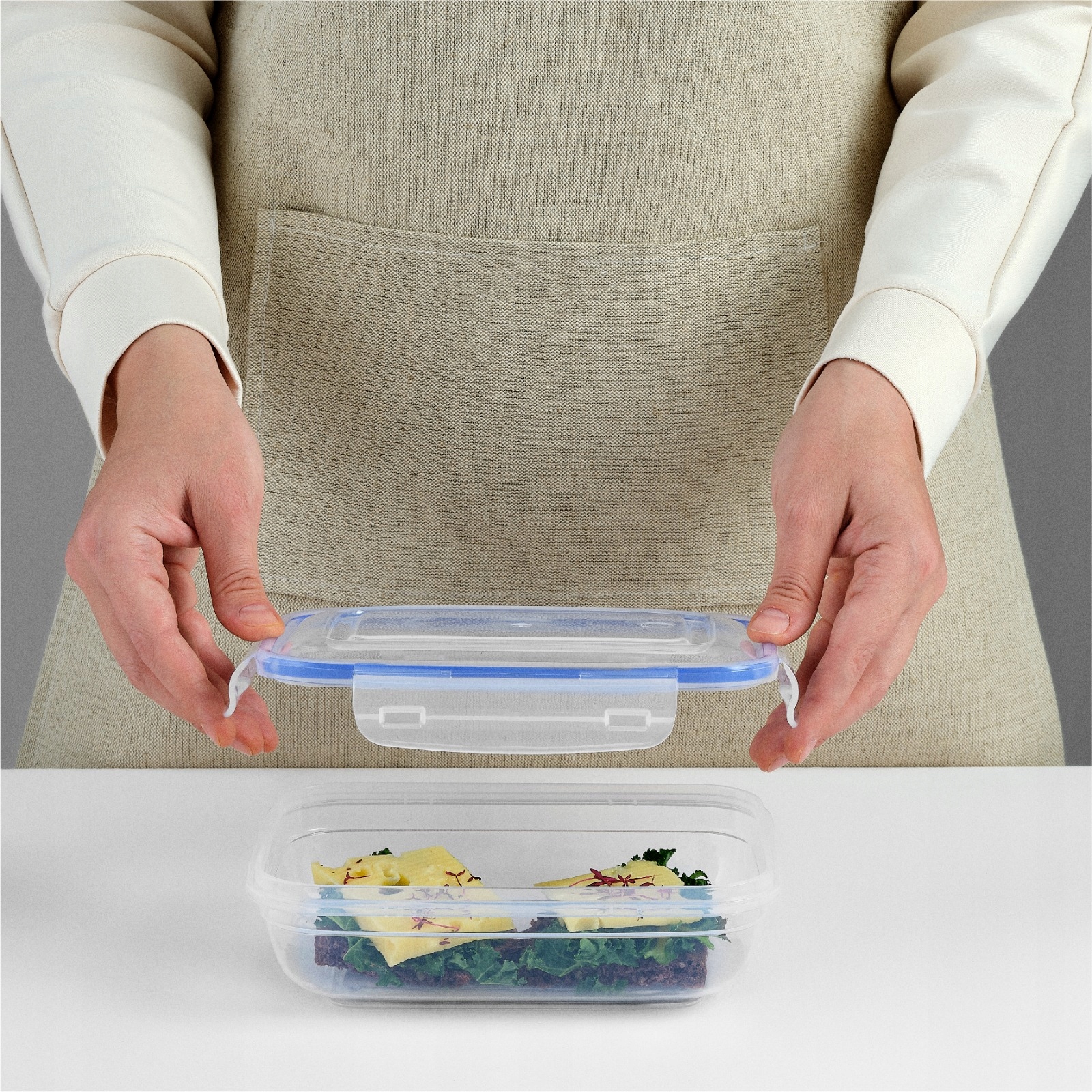 Zestaw pojemników obiadowych na żywność komplet Marka Dunya