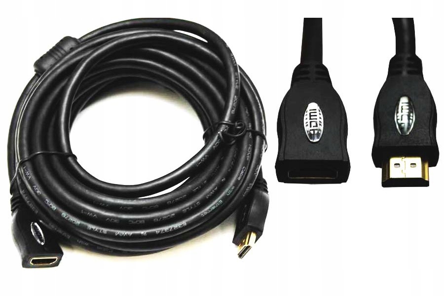 

Vitalco Przedłużacz Kabel Hdmi Złocone Złącza 1,5m