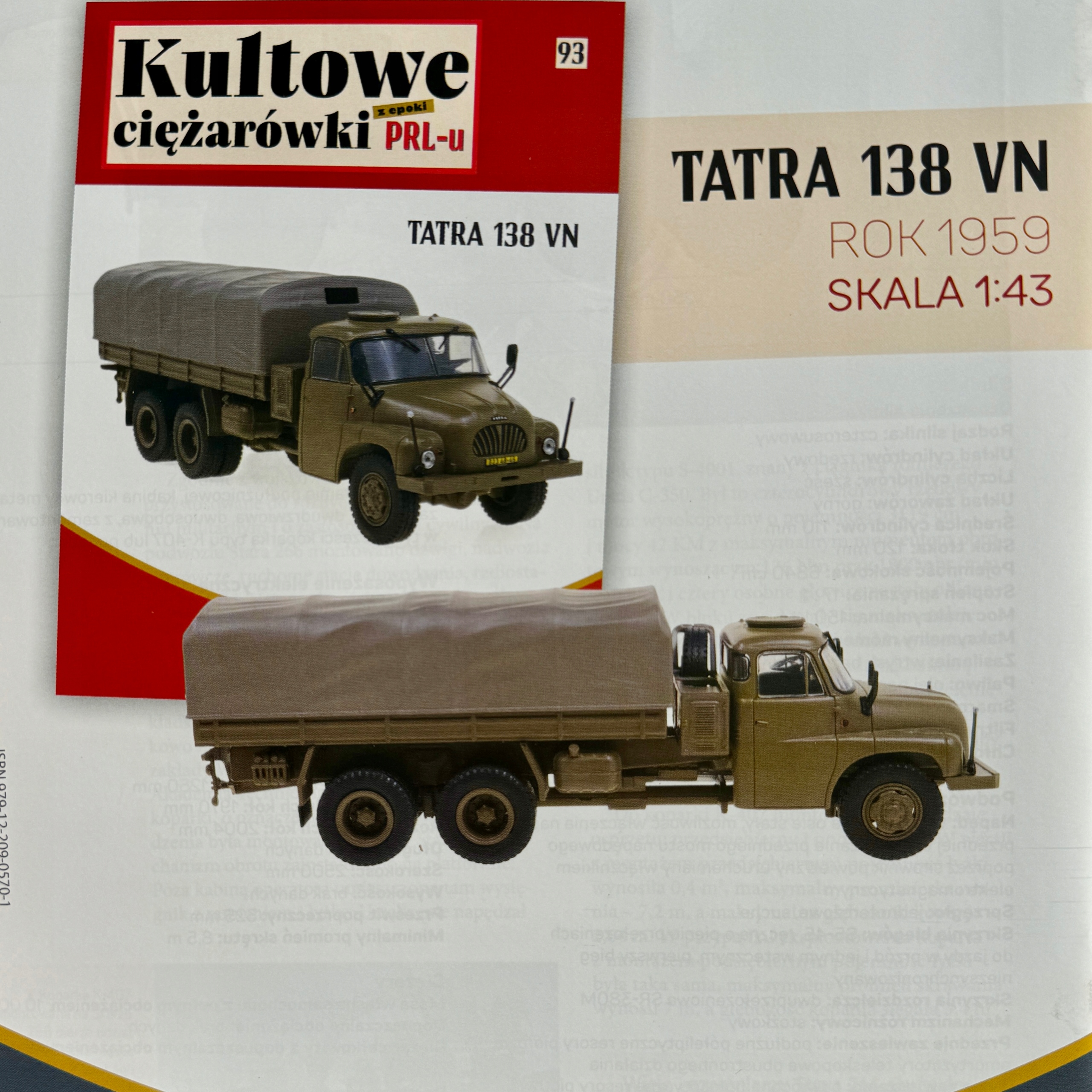 Tatra 138 Vn Ikonické Ciezarowky Prl 93 Dea mění termín vydání na 13.11