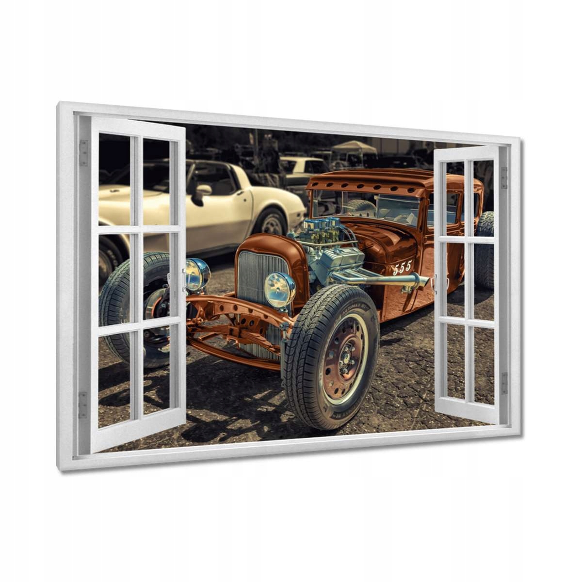 Obrazy 120x80 Americký Hot Rod