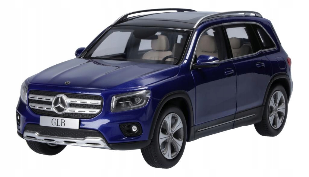 MODEL MERCEDES GLB AMG LINE X247 NIEBIESKI 1 18