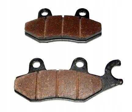 KLOCKI HAMULCOWE KPL GY6-50 ATV TYŁ LEWY QUAD