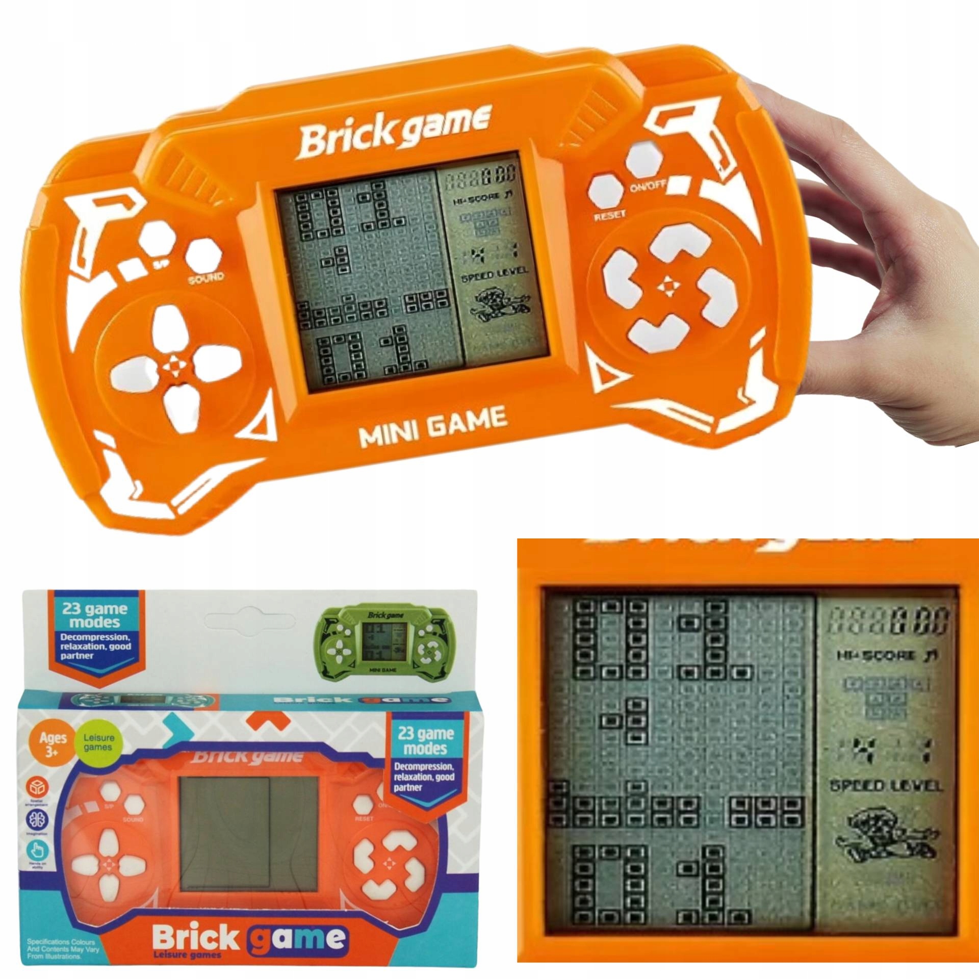 

Gra Elektroniczna Zręcznościowa Konsola Tetris