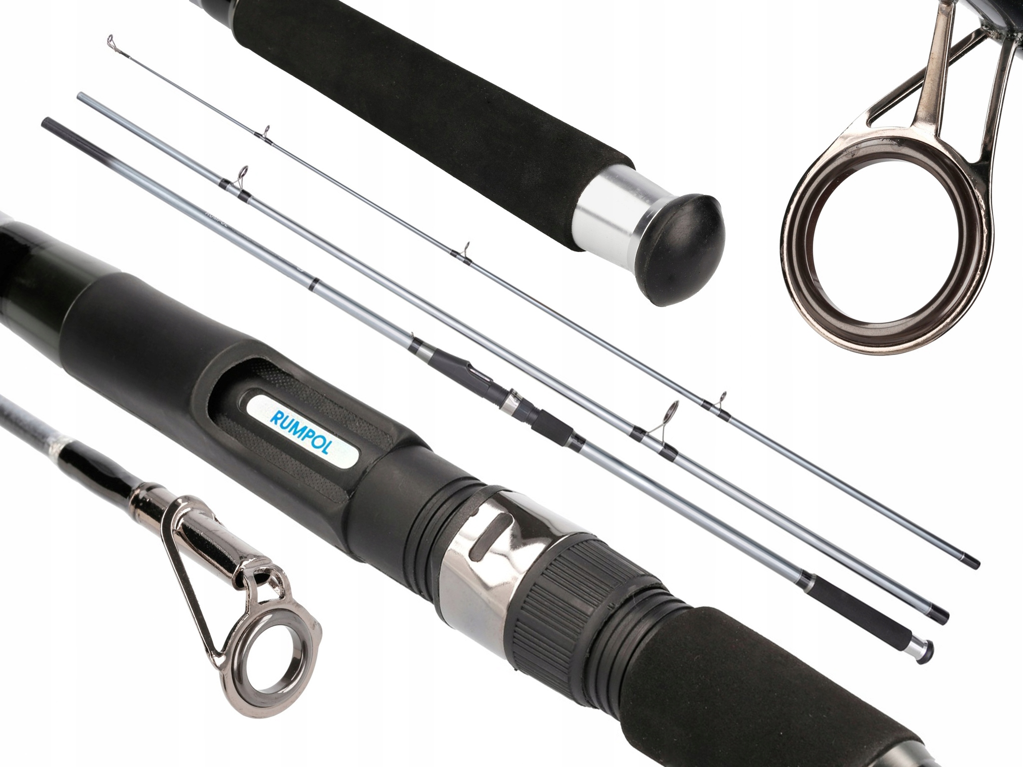 Hunter Carp Prut 3 M 80-120 G Kaprový 3-DÍLNÝ 300 CM Rumpol 110249