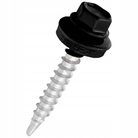 Farmářské vruty 4,8x35 mm Ral 9005 Kbelík 650 Ks Šroub Met