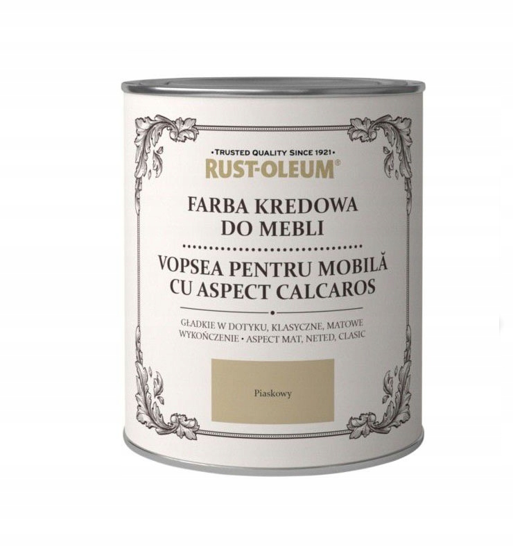 FARBA KREDOWA DO MEBLI RUSTOLEUM 21 KOLORÓW 125ML