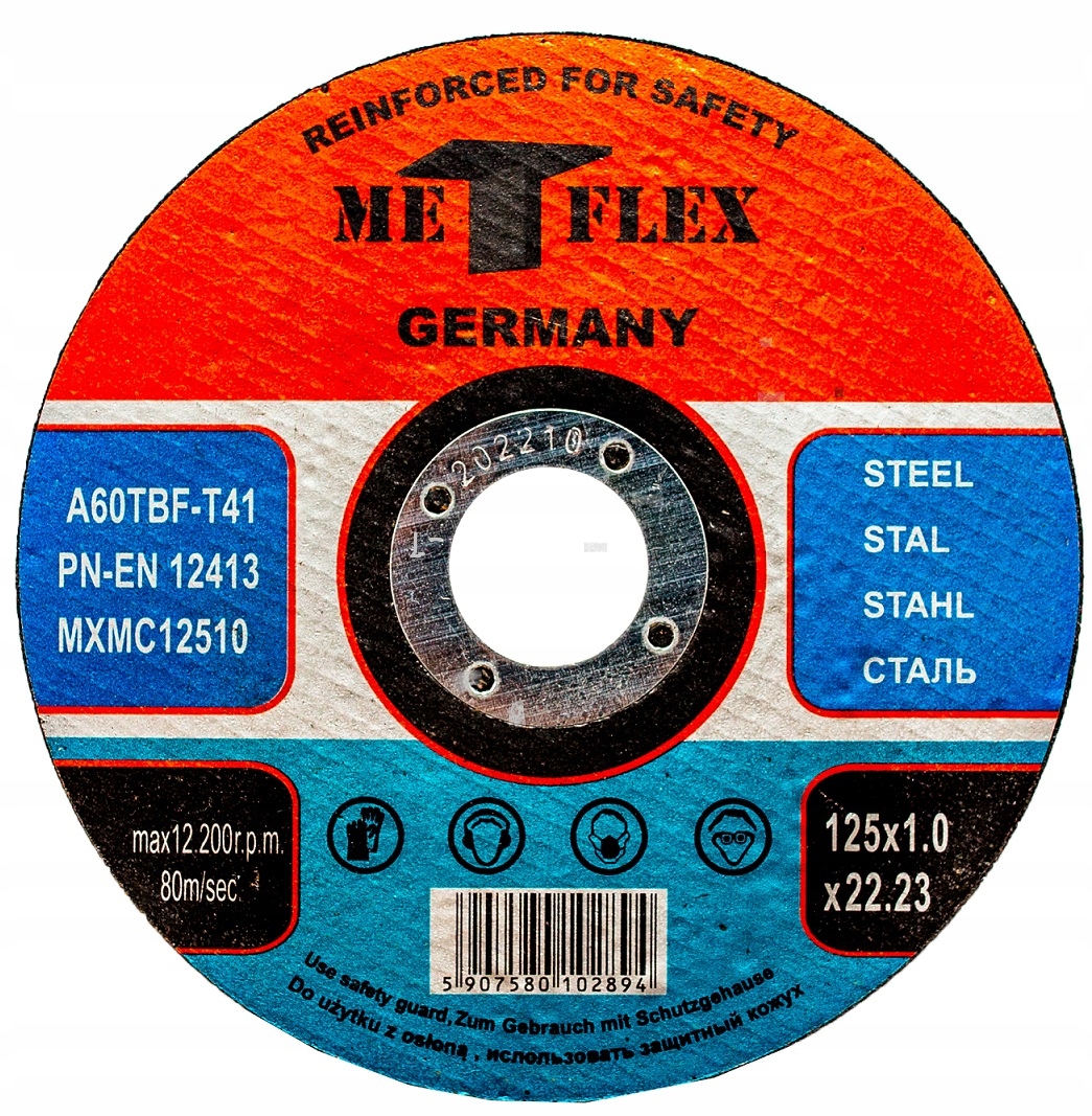 

Tarcza Do Cięcia Metalu Tarcze 125x1,0 Met-flex