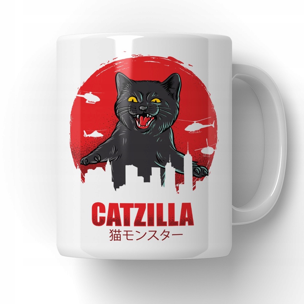 

Kubek Catzilla Kot Jak Godzilla
