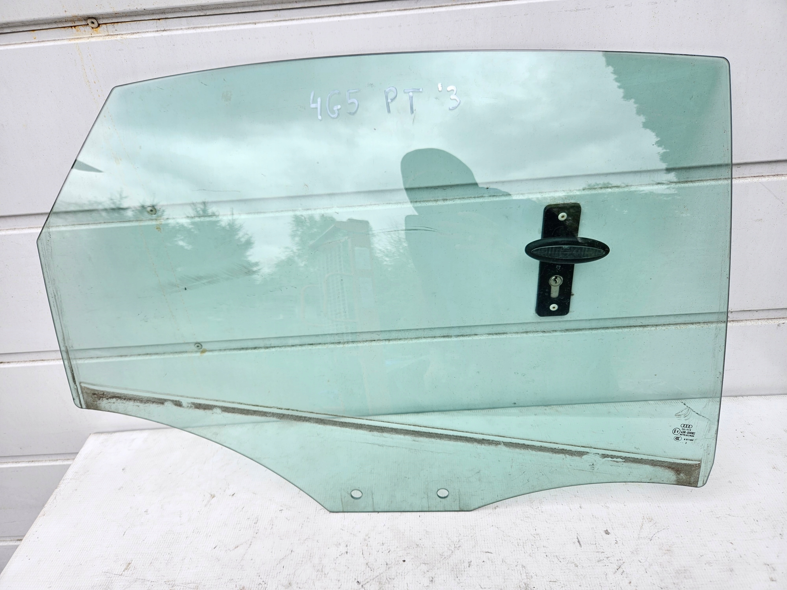 SZYBA DRZWI PRAWY TYŁ PRAWA TYLNA AUDI A6 C7 SEDAN