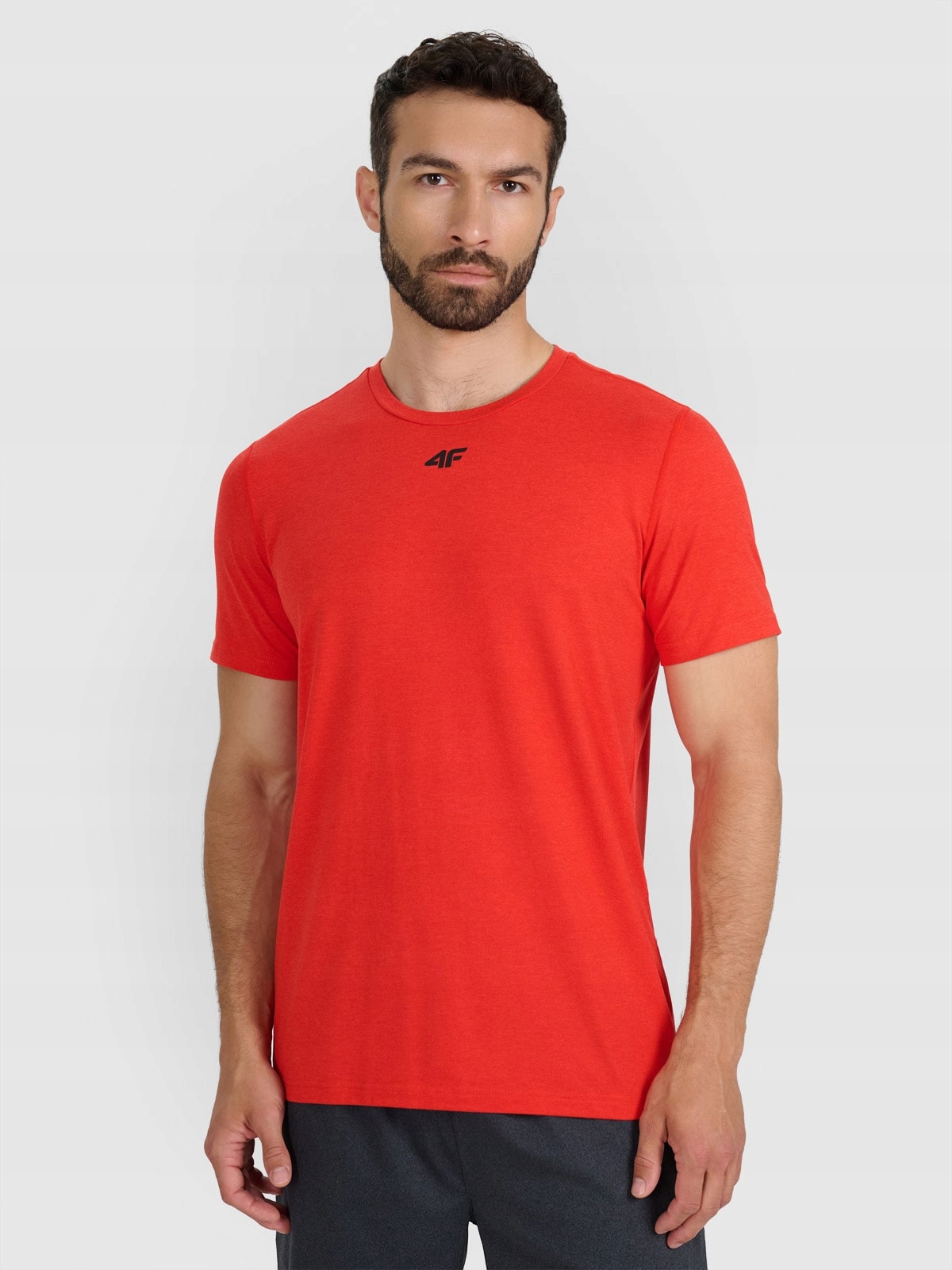 T-shirt Treningowy Męski 4F Szybkoschnący Multiactive TFTSM1522 AW25 M