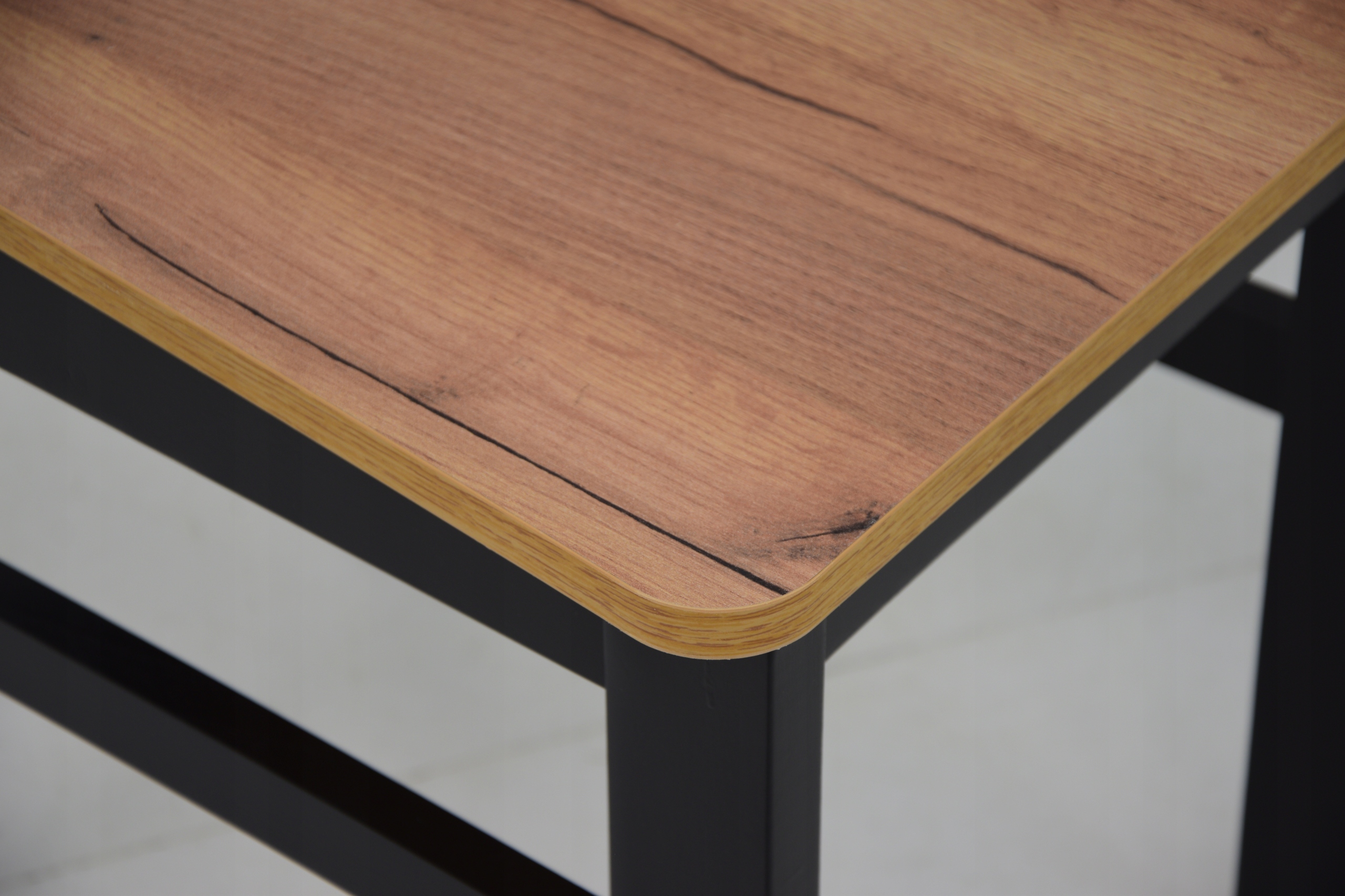 ZESTAW DĄB CRAFT STÓŁ MK3 ROZKŁADANY+6 KRZESEŁ Wysokość siedziska 43 cm