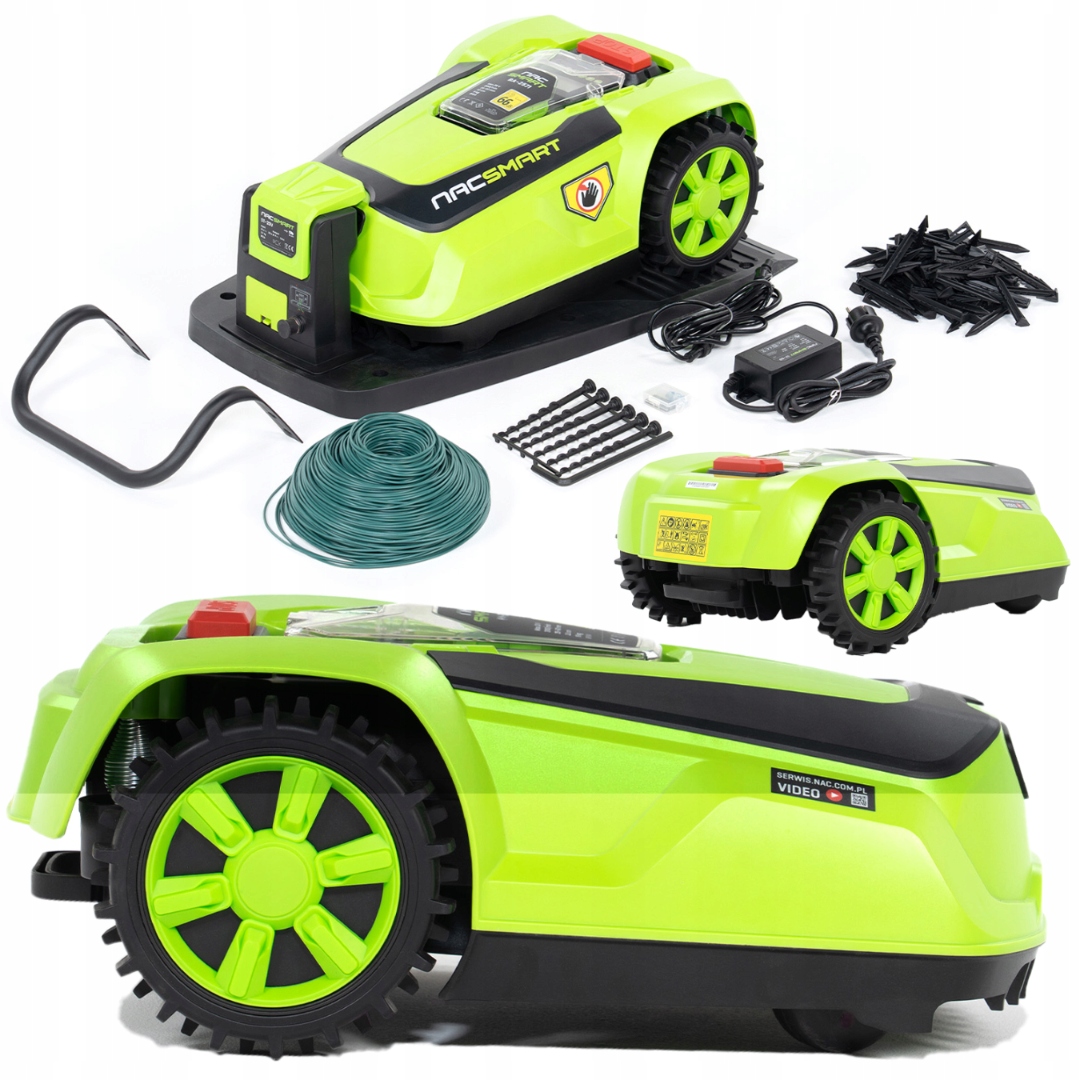 Robotická Kosačka Na Trávu Automatická Nac Smart Do 1000 M2 22 CM