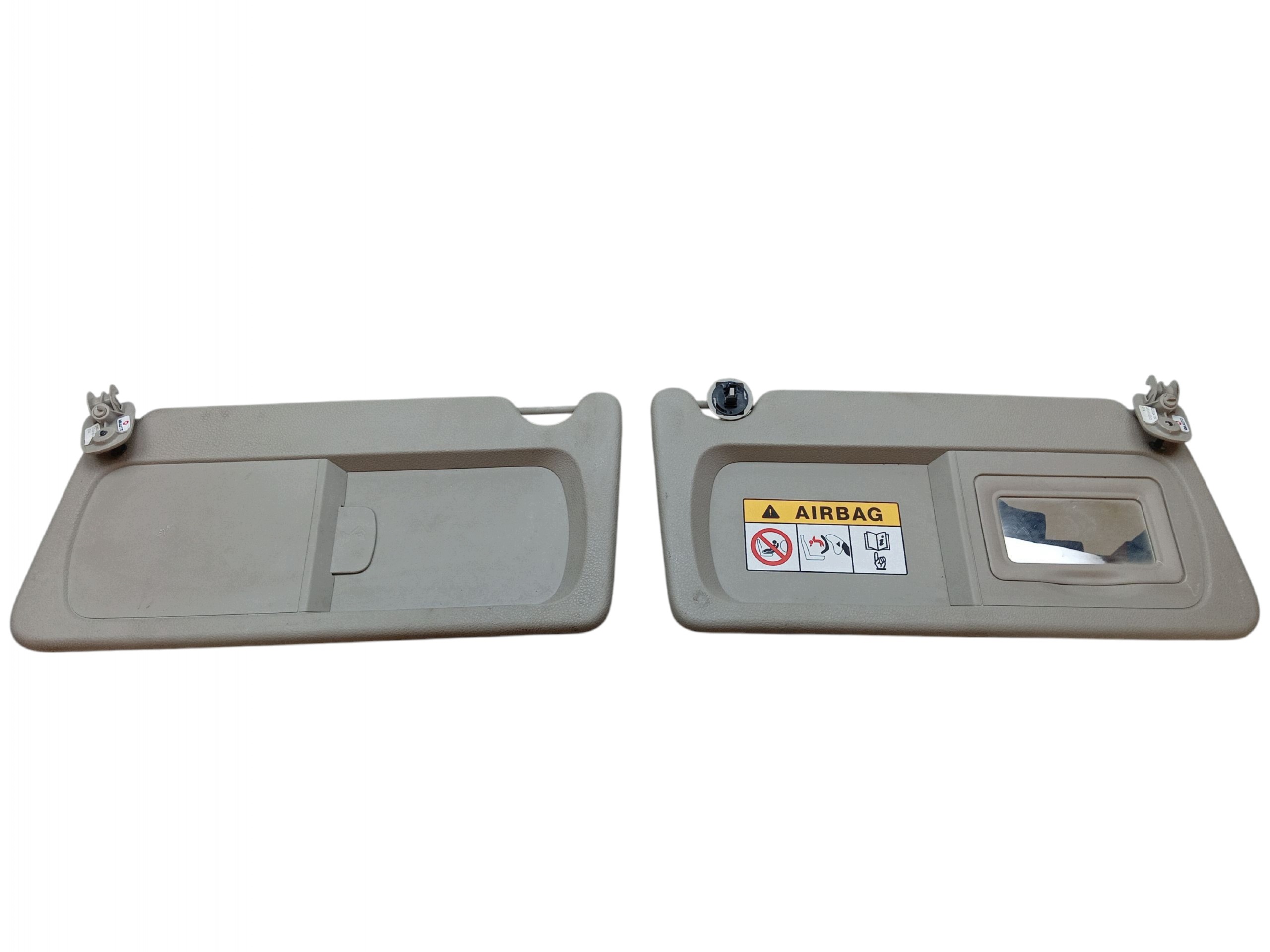 sonnenblende links rechts blende abdeckung blende abdeckung links rechts KPL DACIA DOKKER
