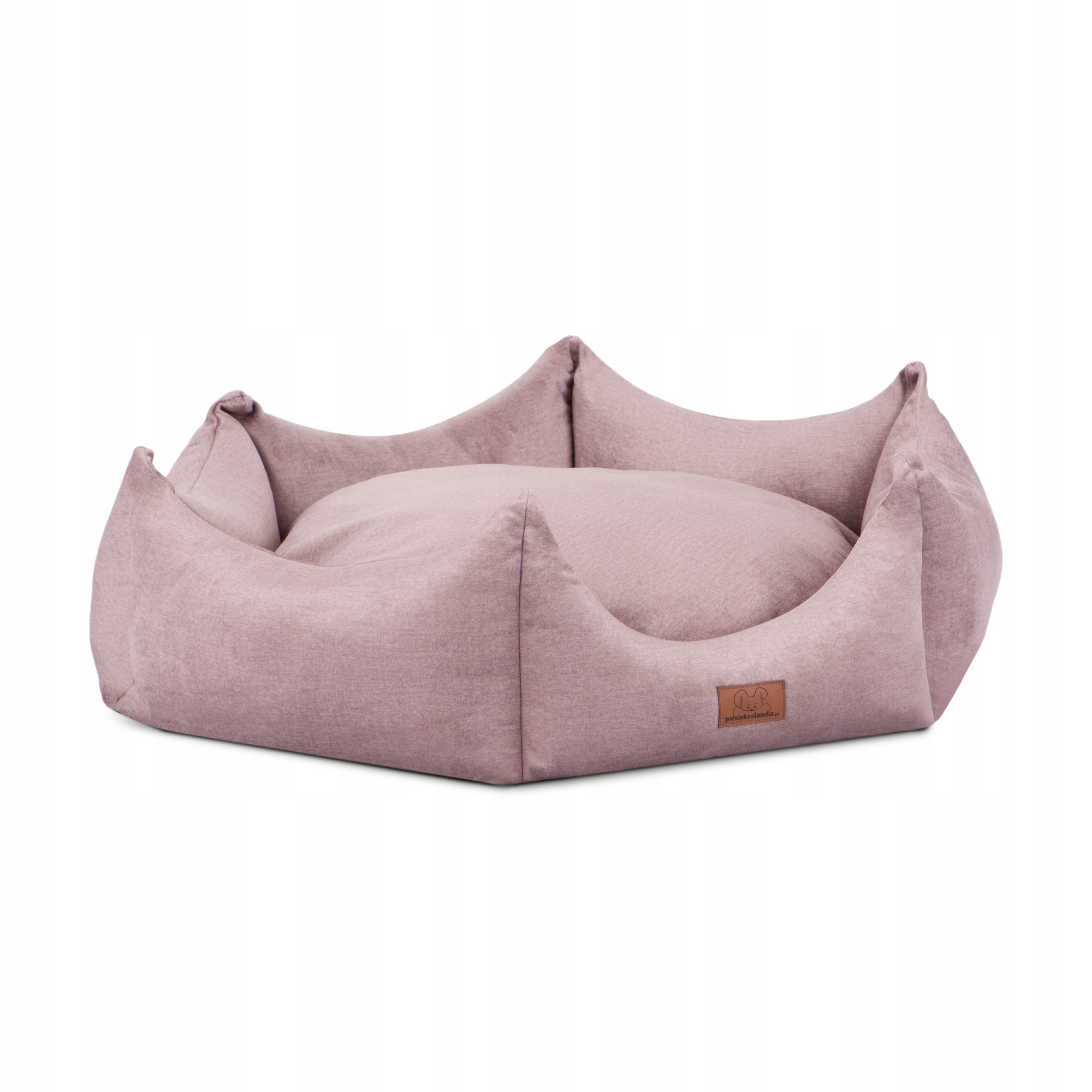 Pelíšek Pro Psa Potah Velvet 75x38 Růží Kotec
