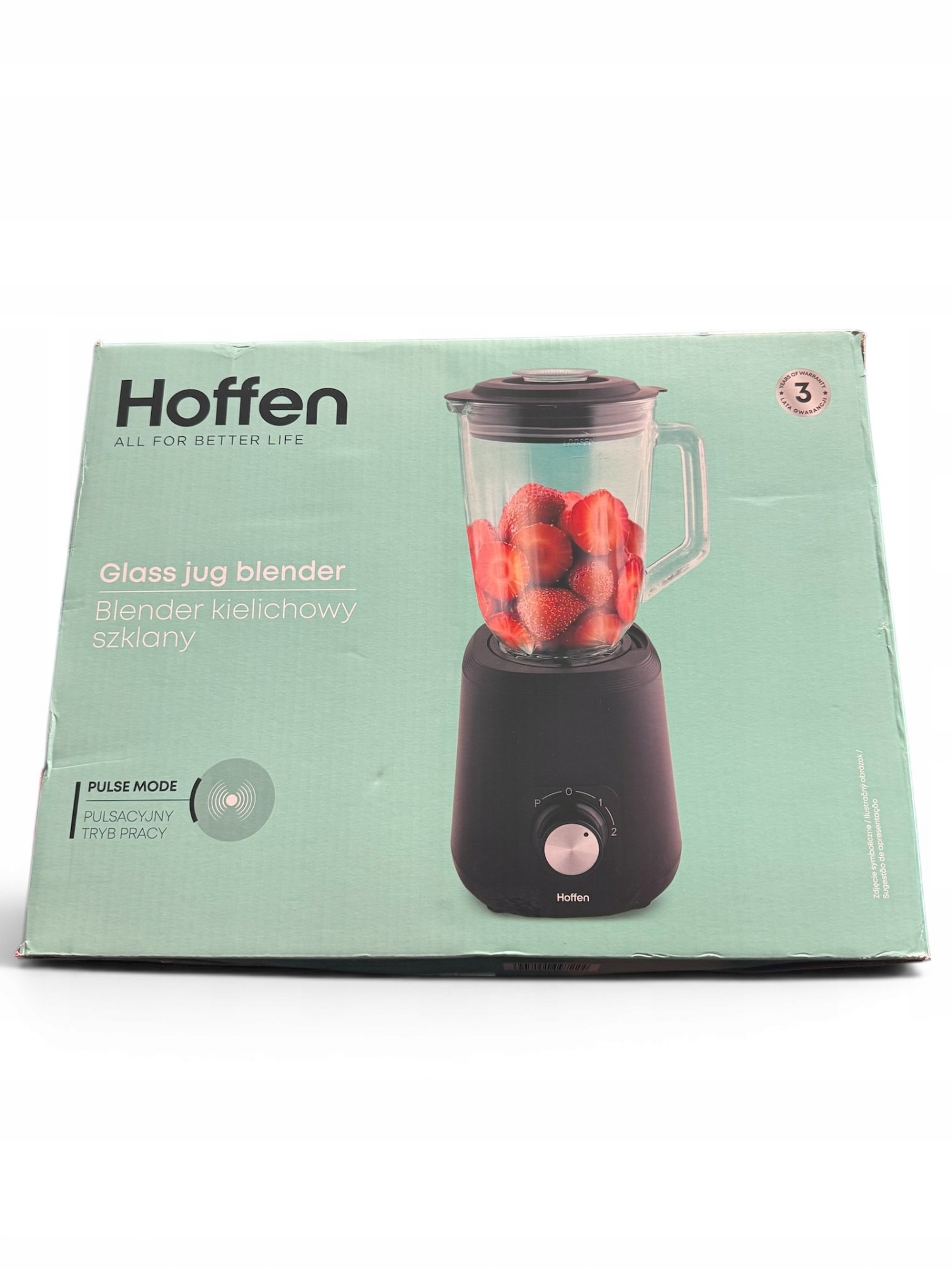 Blender kielichowy Hoffen 5903151097224 600 W czarny