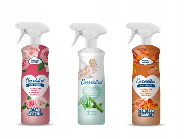 Levně Coccolatevi Univerzální vonný set čisticího prostředku 3 x 750 ml