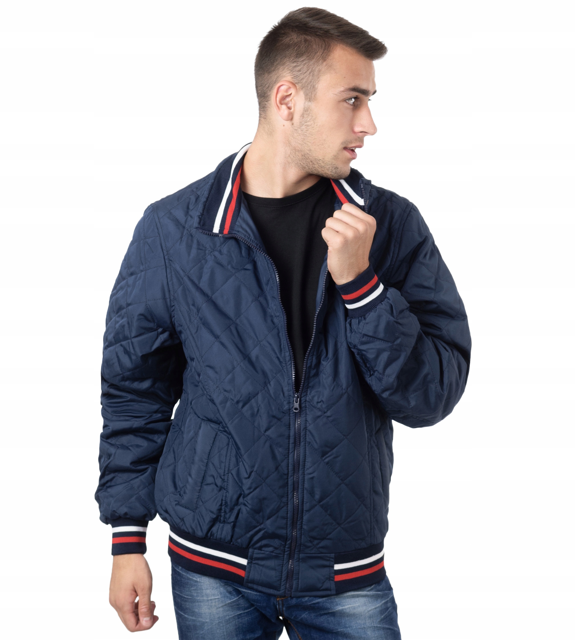 Pánská zimní zateplená bunda JRX10 velikost XL, modrá