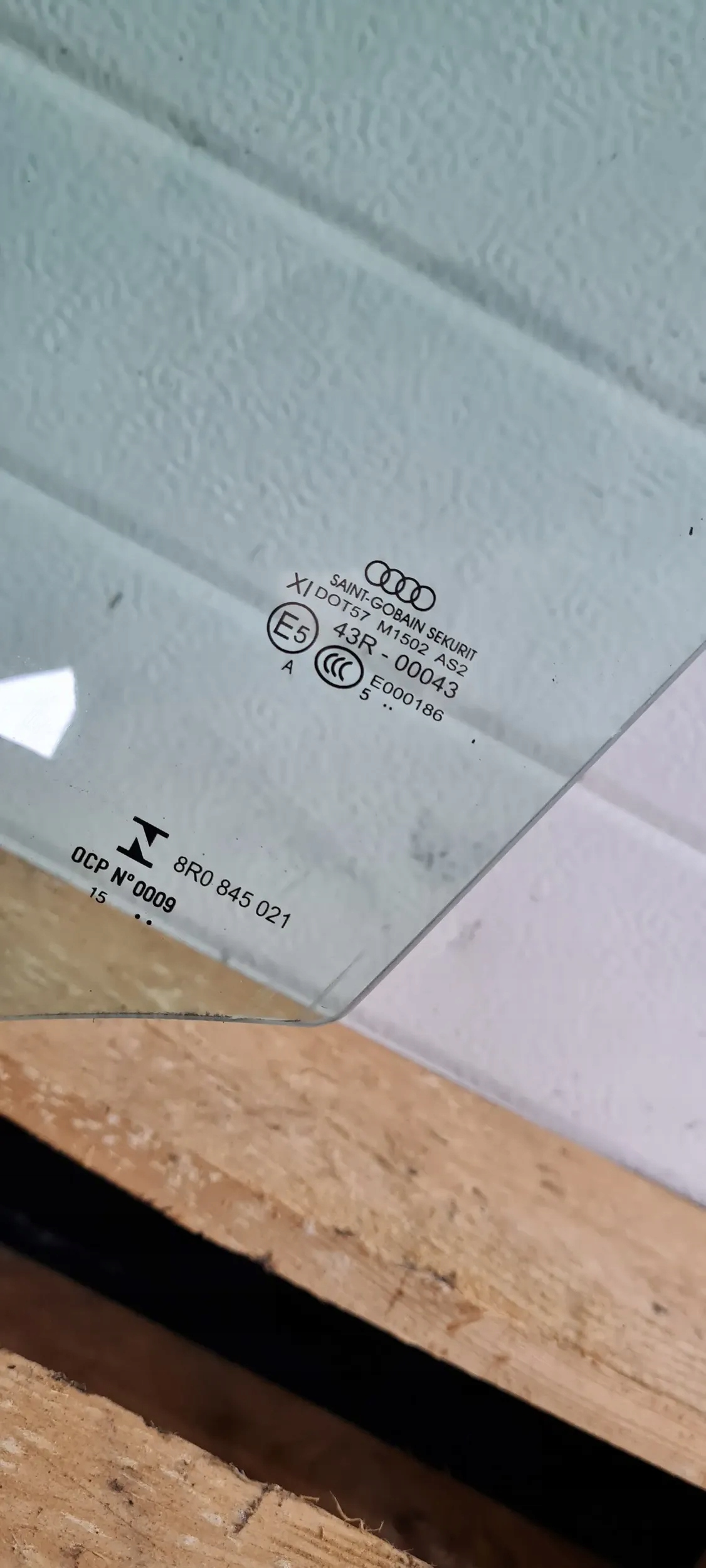 SQ5 8R Q5 window left left front PODWOJNA 15R 8R0845021