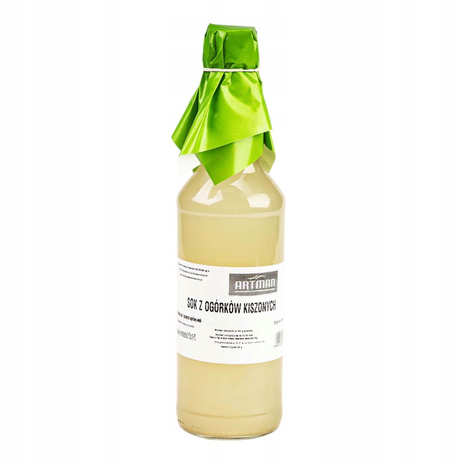 

zakwas Sok z kiszonych ogórków 500 ml Naturalny