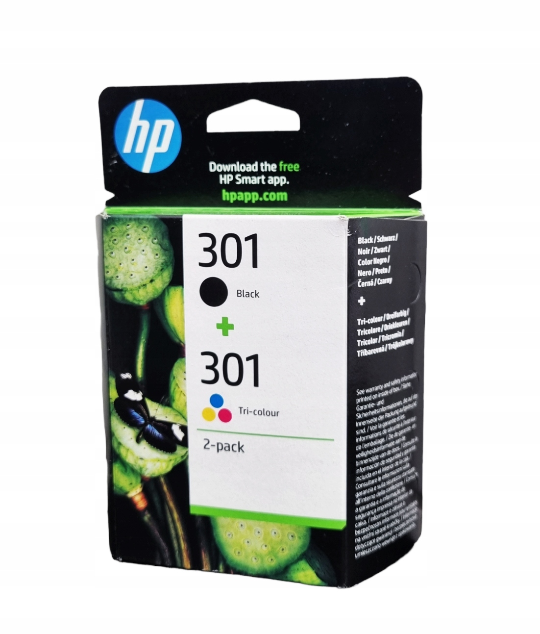 Набір 2x HP N9J72AE 301 Black Ink + Color FV Код виробника 301*301