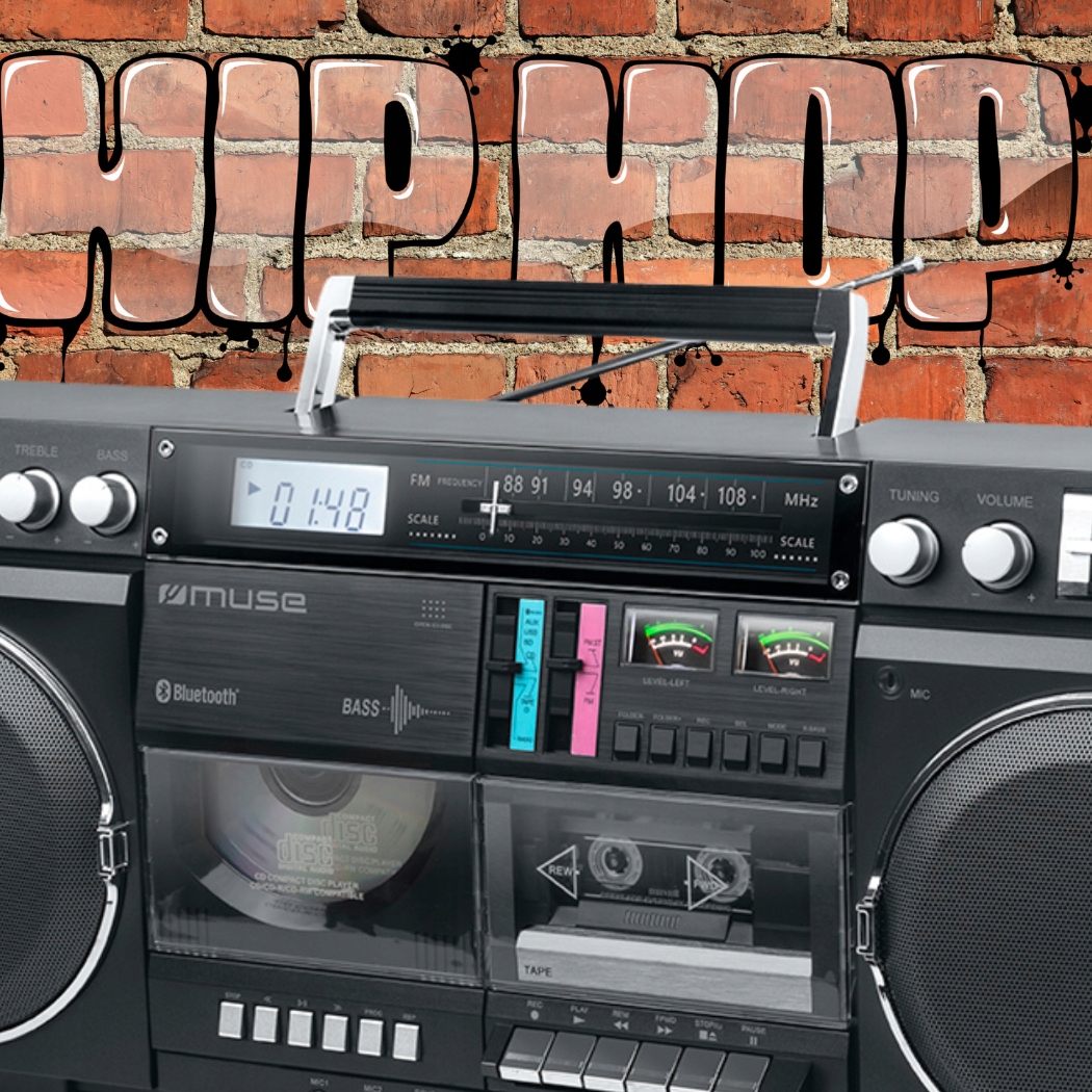 BOOMBOX RADIO KASETOWE AUX IN BLUETOOTH MAGNETOFON MUSE M-380 GB GHETTO Marka Muse