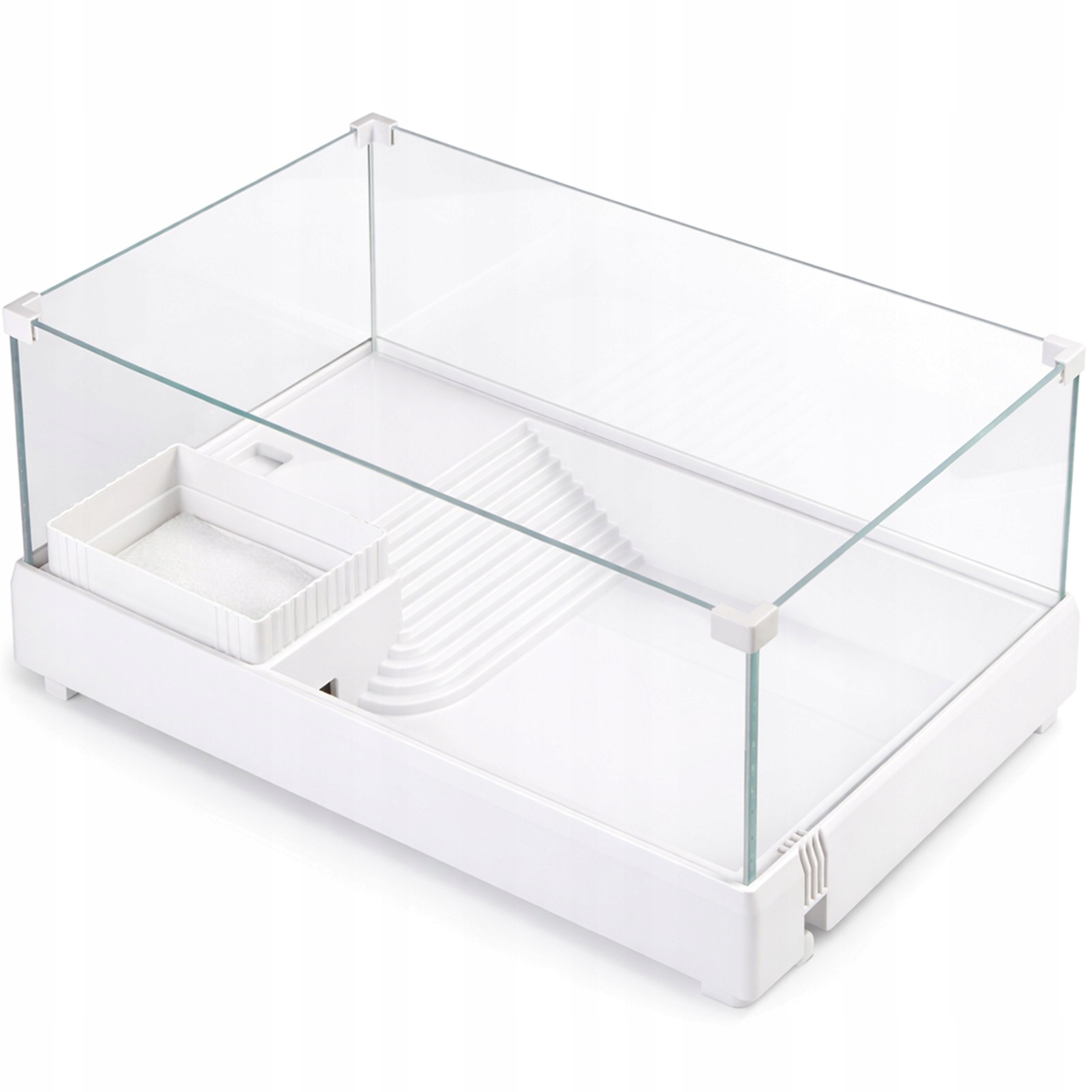 Levně Velké Akvárium Pro Želvy S Ostrovem Hydroponické Zahrady Kohoutek Eko Dom