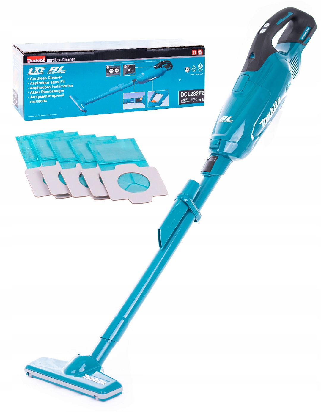 Vysavač do auta 18V 60W Makita DCL282FZ Body