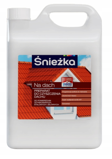 

Śnieżka Na Dach Preparat Do Czyszcenia Dachu 1L