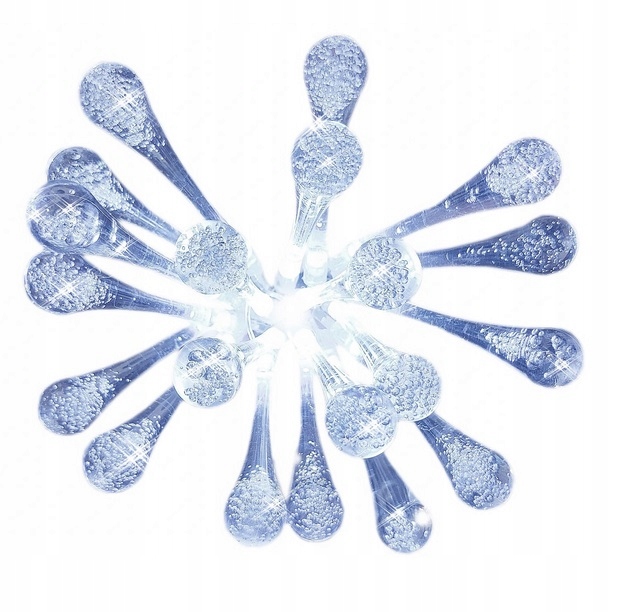 

Lampki Choinkowe Sople Krople Deszczu Bz 20 Led