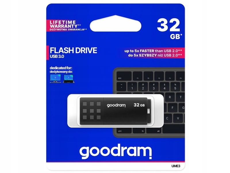 

Pendrive Goodram UME3 32GB