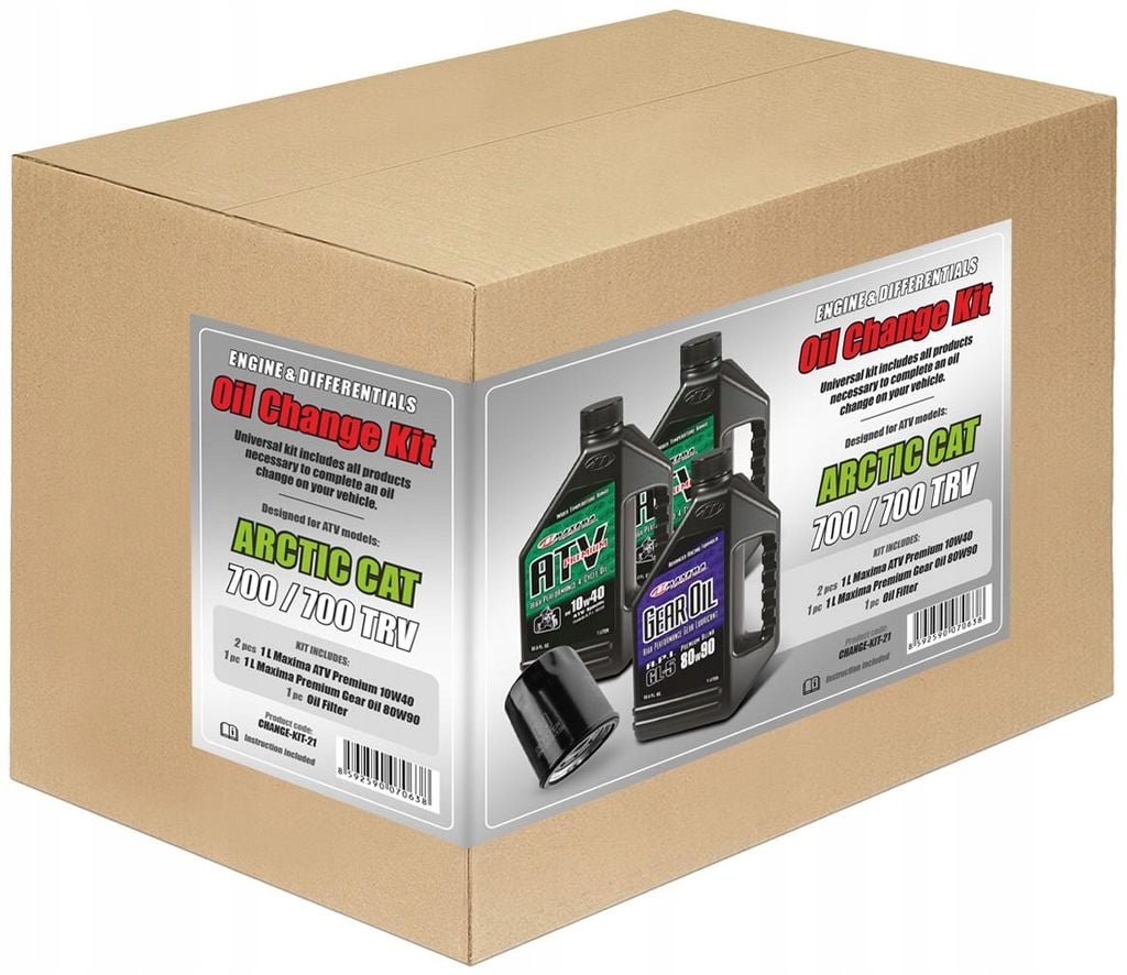 Súprava na kompletnú výmenu olejov Arctic Cat 700/700TRV CHANGE-KIT-21