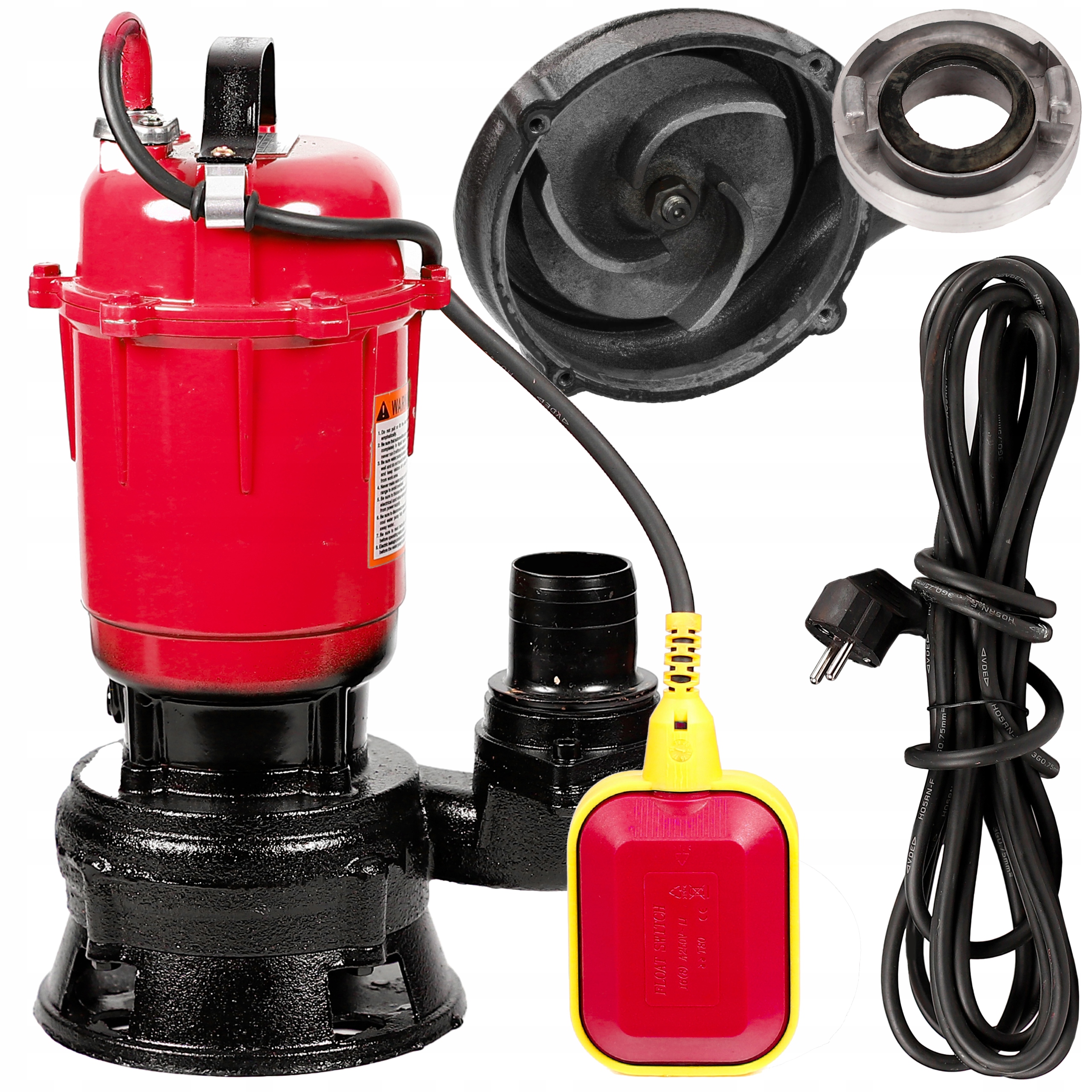 Čerpadlo Na Špinavú Vodu, Žumpa S Drvičom, Ponorný Plovák, Silné