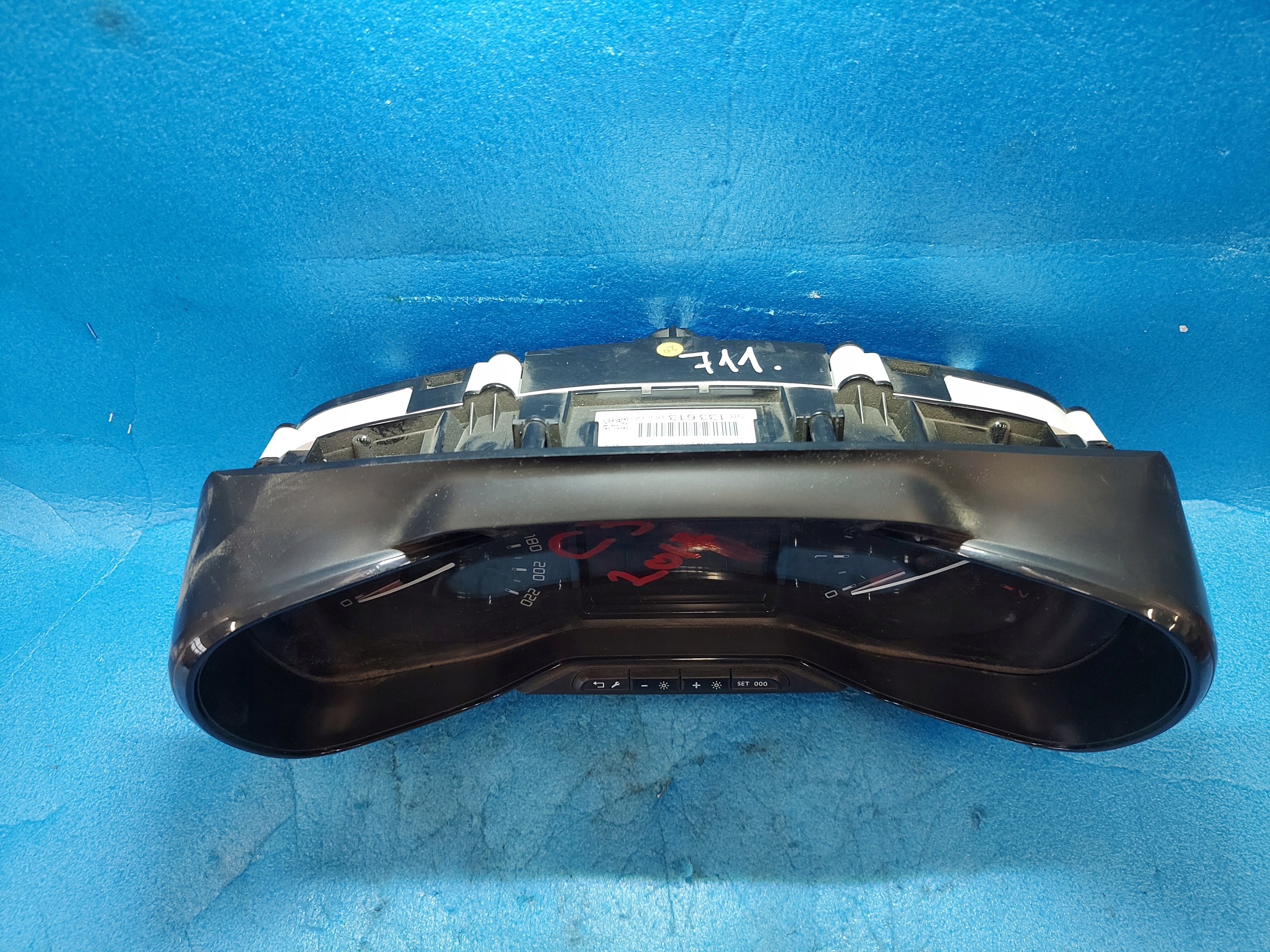 dials clock CITROEN C3 2017 R 981336138000