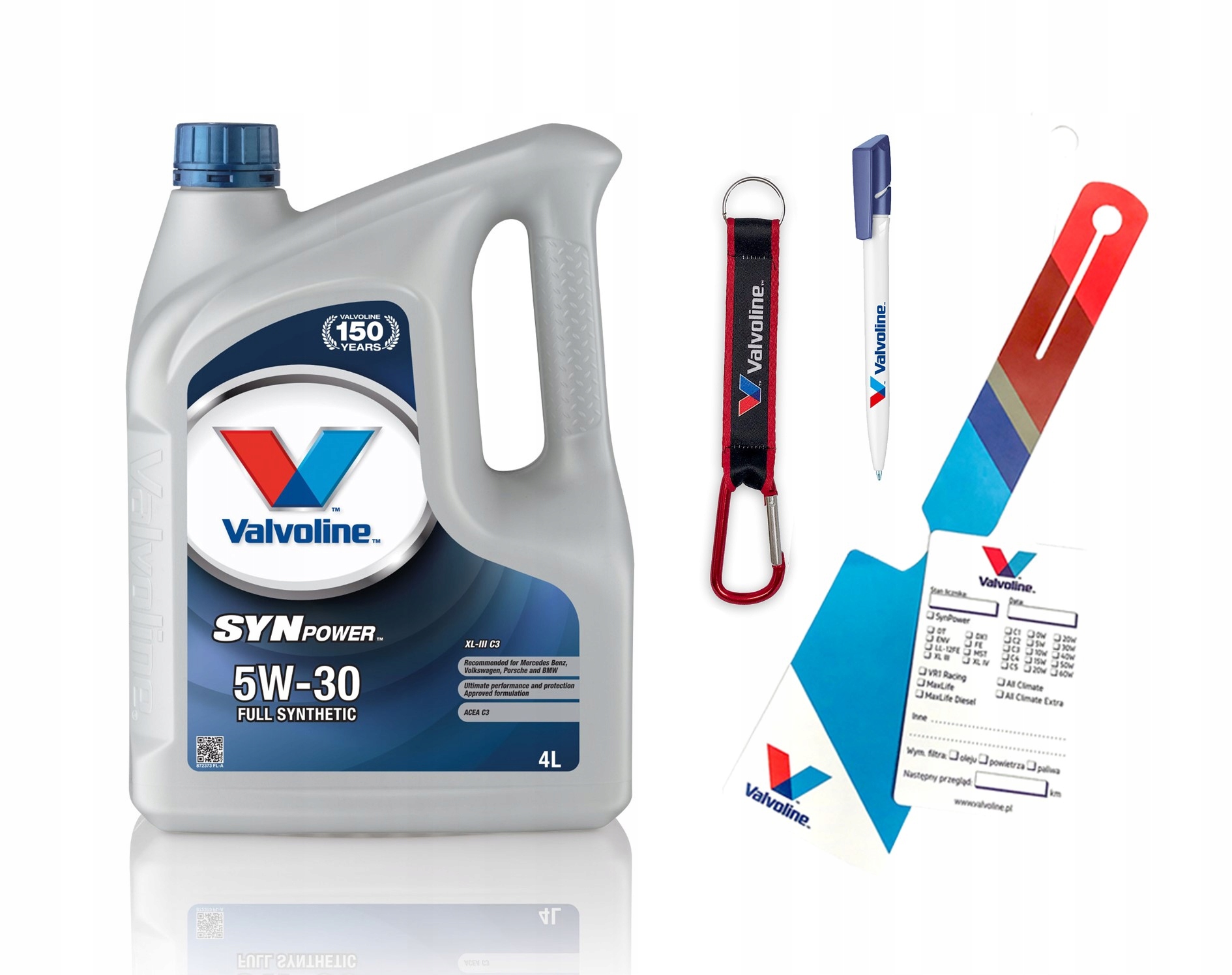 

Olej Valvoline Synpower 5W30 XL-III C3 4L+GRATIS!