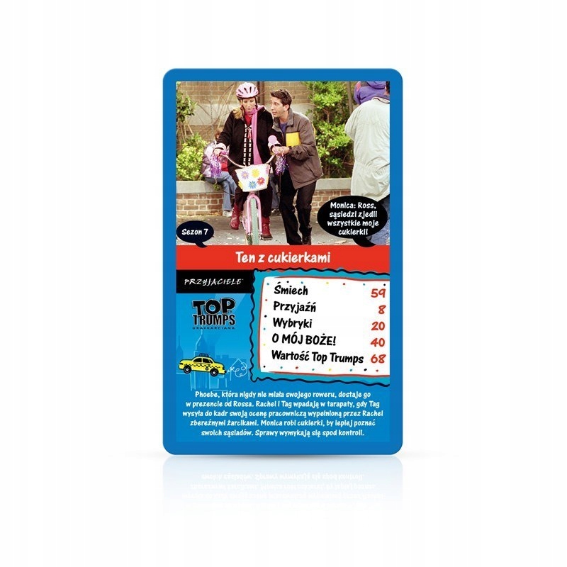 Winning Moves - Friends - Gra Karciana Top Trumps Typ Podstawa
