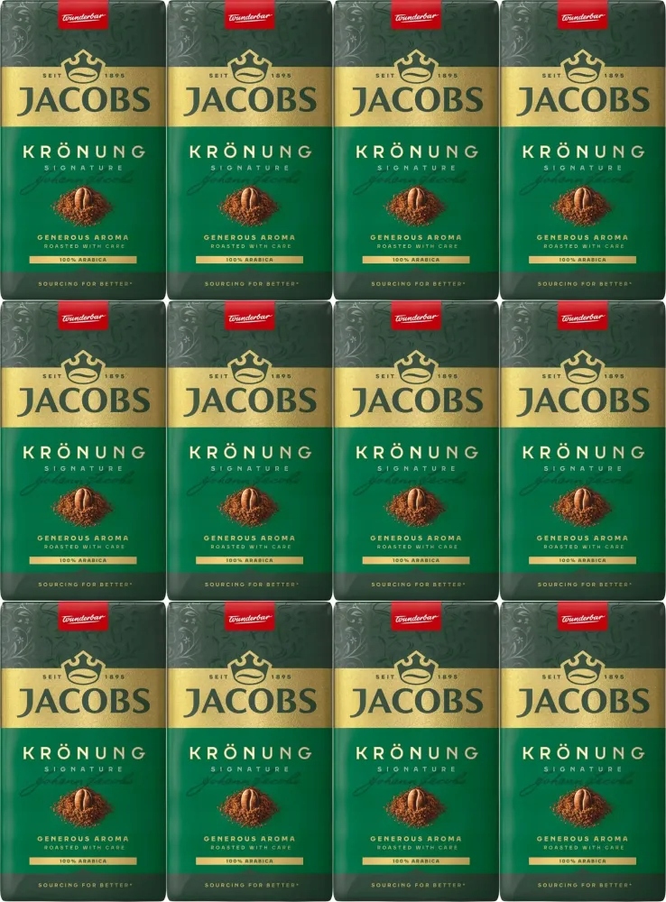 Jacobs Kronung 250g kawa mielona x12