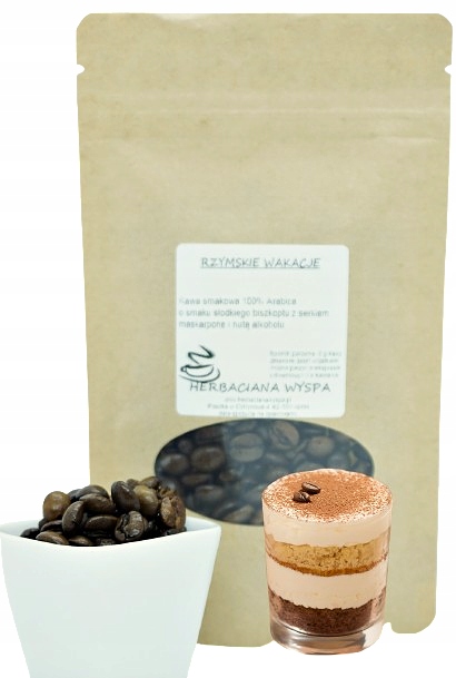 Káva zrnková „Římské prázdniny“ aromatická, italský chuť espressa 1 kg