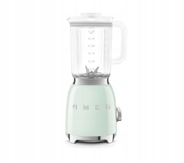 Blender kielichowy Smeg BLF03PGEU 800W 1,5L Smoothie Kruszy Lód Zielony