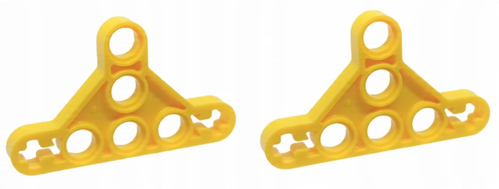 

Lego Technic trójkąt płaski 99773 żółty 2 szt