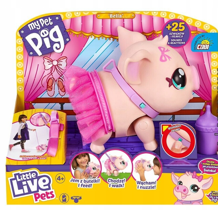 Little Live Pets. My Pet Pig Bella Cobi 290x205 mm