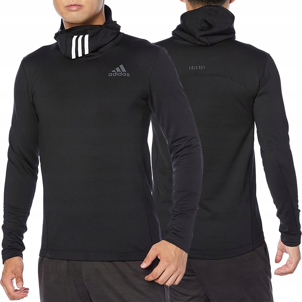 męska bluza sportowa adidas C.rdy Tf do biegania trening czarny szalik Xs