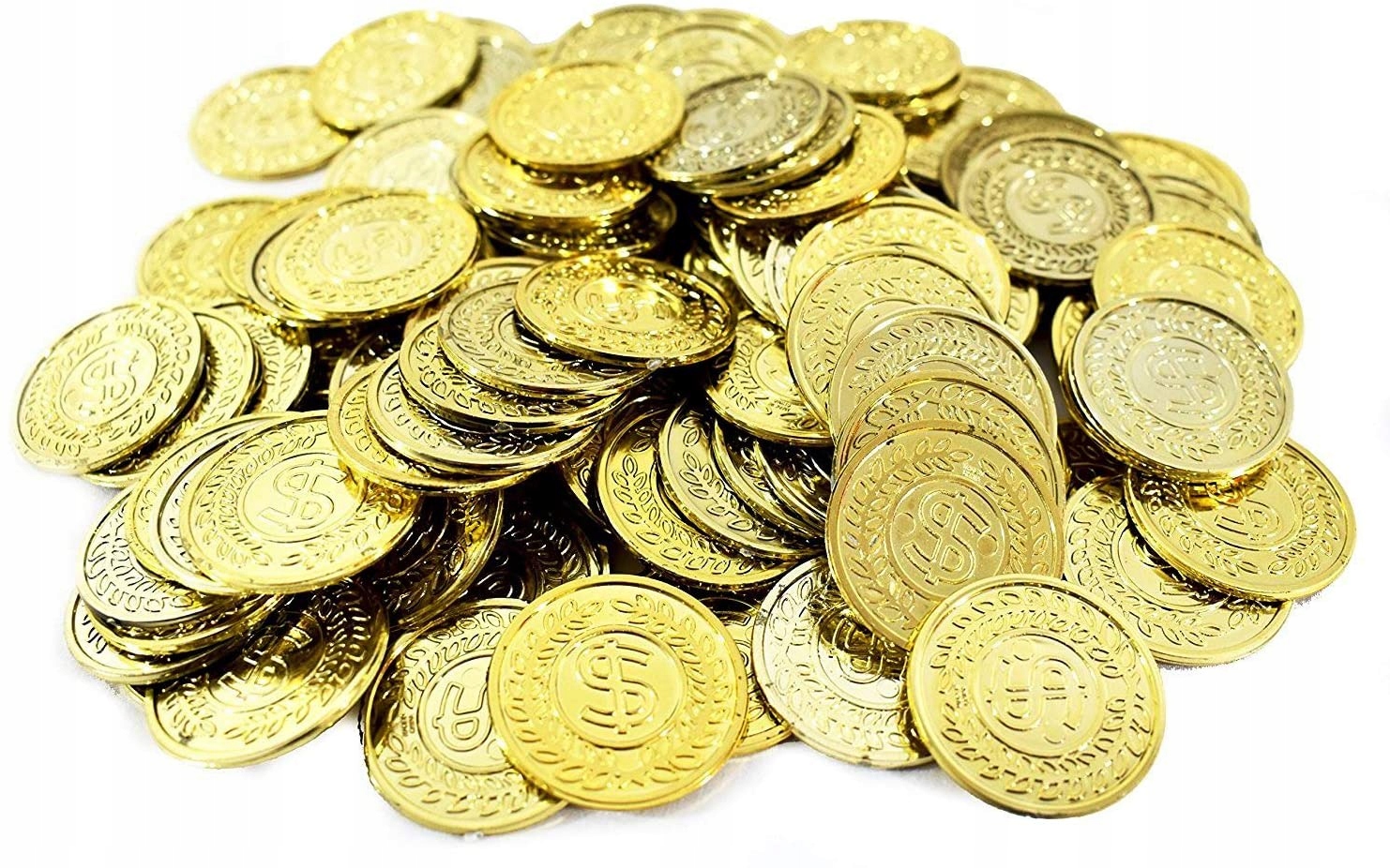 

Złote Monety do Gier i Zabaw Żetony 144 szt. Poker