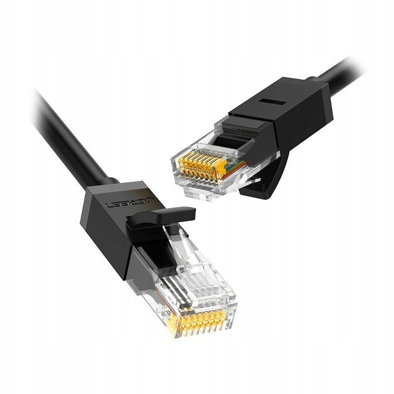 Kabel Sieciowy RJ45 Ugreen NW102 CAT6 25M Czarny